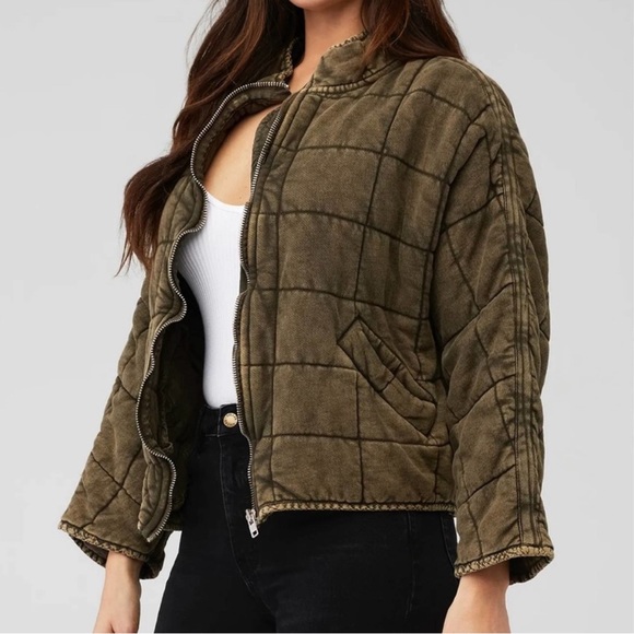 NEW Free People Dolman QuiltedJacket